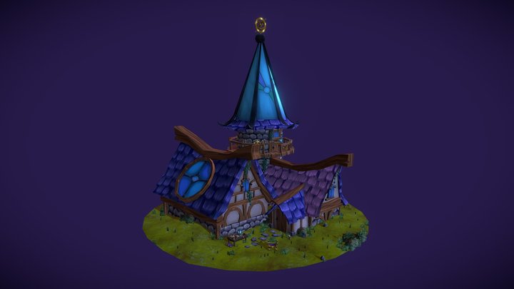 [Student Work] Diorama - The Astrologist 3D Model