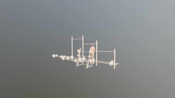 Gym Prop Pack 3D Model