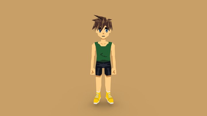 Heero Yuy 3D Model