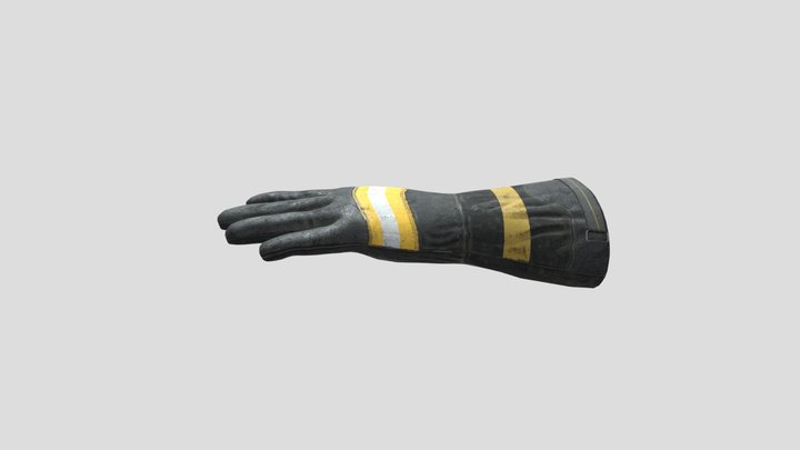 Firefighter VR Glove 3D Model