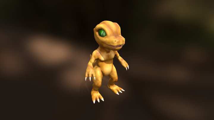 Agumon (Digimon) 3D Model