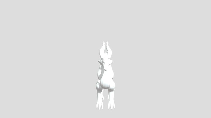 Water Dragon 3D Model