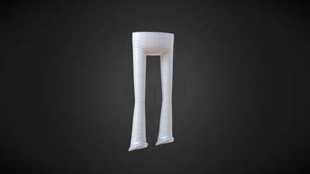 Lucy Pants 3D Model