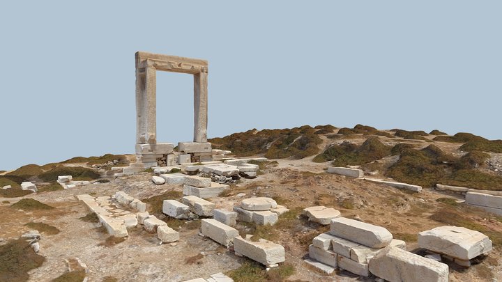 Temple of Apollo - Naxos Greece (CyArk Dataset) 3D Model