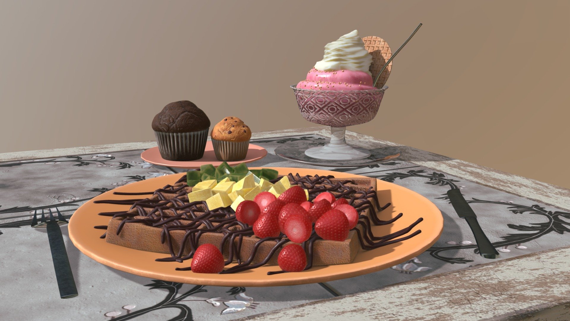 The Bakery - Download Free 3D model by CarlosTorresVFX [f20b52d ...