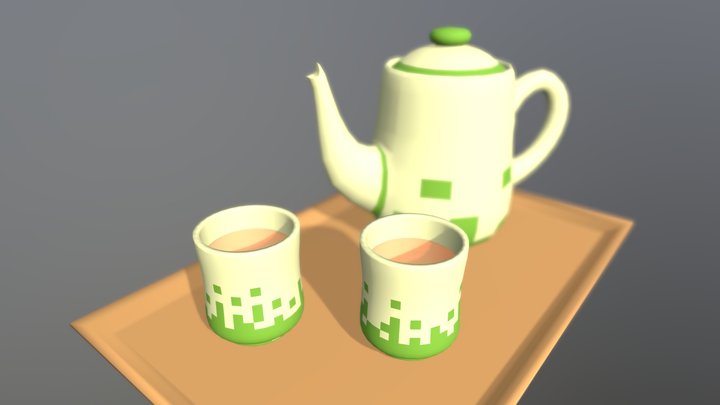 Tea for two 3D Model