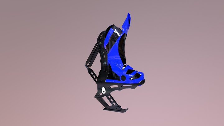 Bota Armada Para Sketchfab 3D Model