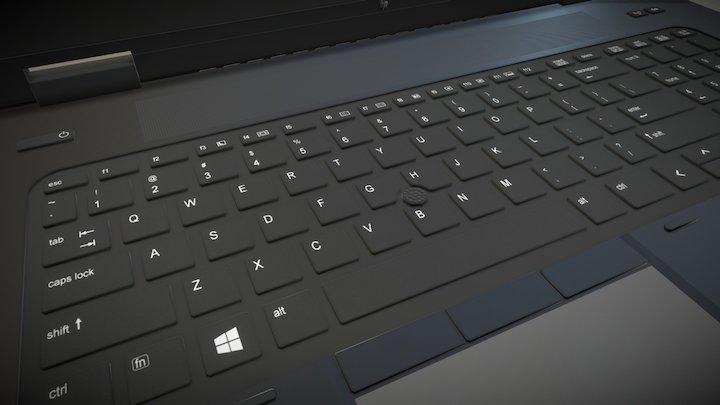 Laptop 3D Model