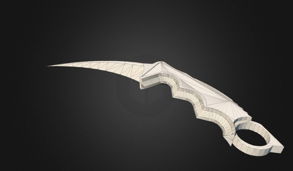 SketchUp Knife Karambit (Re-Upload) - Download Free 3D model by ...