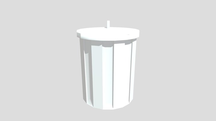 bin 3D Model