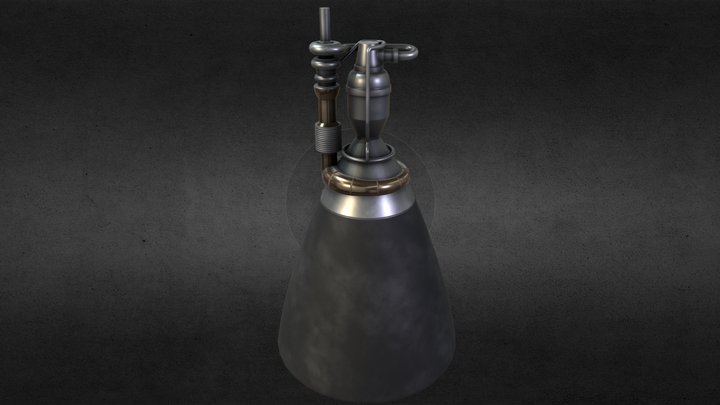 Merlin 1D Vacuum 3D Model
