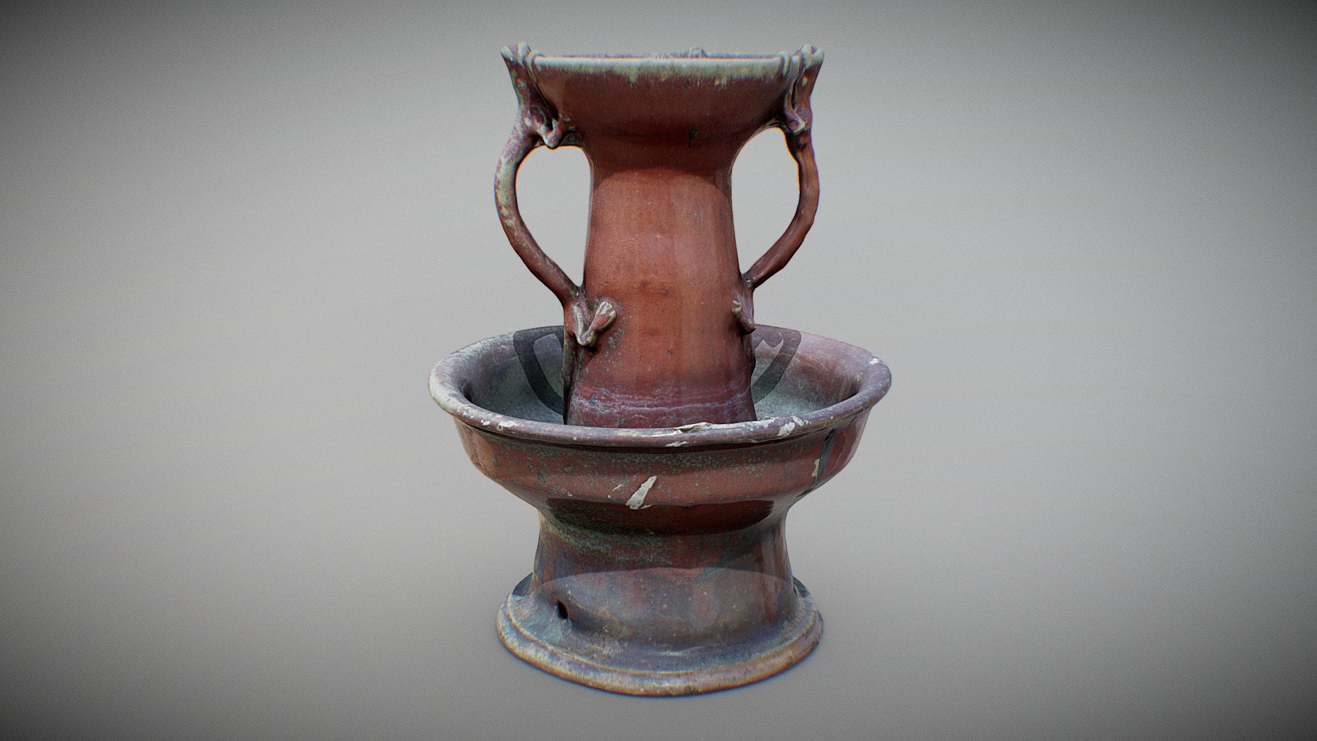 The Old Candelabrum 铜官窑 旧烛台