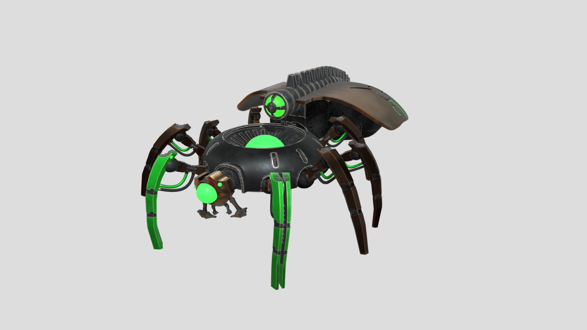 Necron Canoptek Spyder - Download Free 3D model by A9908244 [f213008 ...