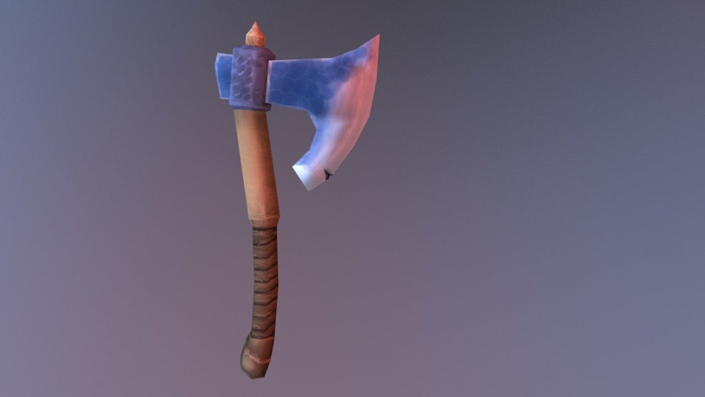 Texture Painting an Ax Exercise - 3D model by capawsome [f214bd4 ...