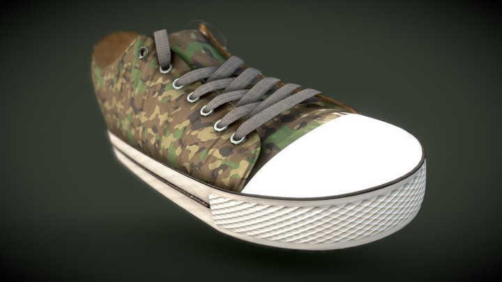Military Sneakers – Modello 3D gratuito STL