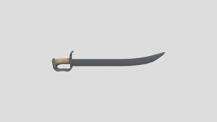 Cutlass 3D Model