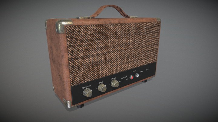 GPO Westwood Radio Model 3D Model