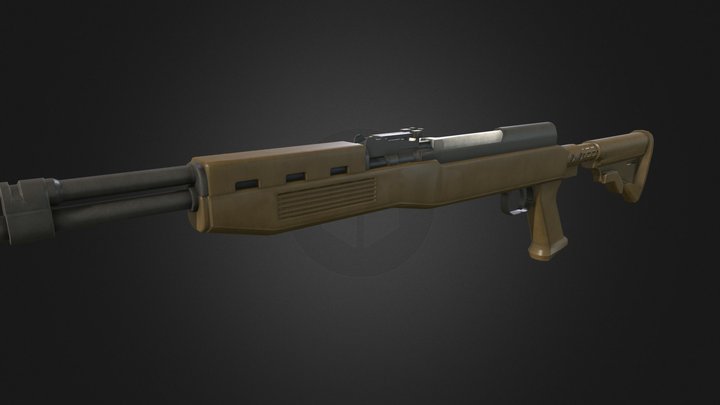 SKS 3D Model