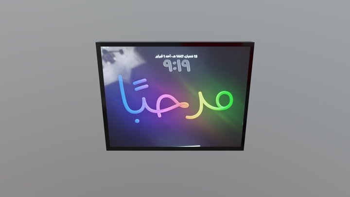 IPAD 10 LOW POLY 3D Model