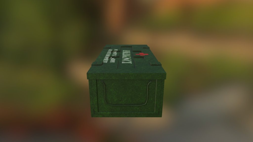 SimpleObject - Militairy metal case