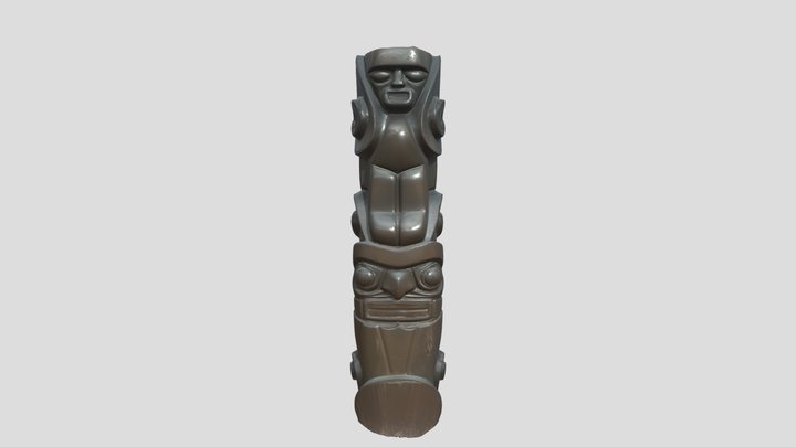 沙漠雕像2 3D Model