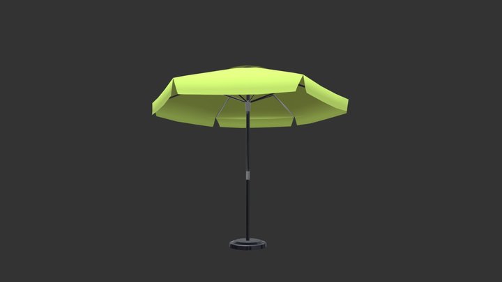 Umbrella Shade 3D Model