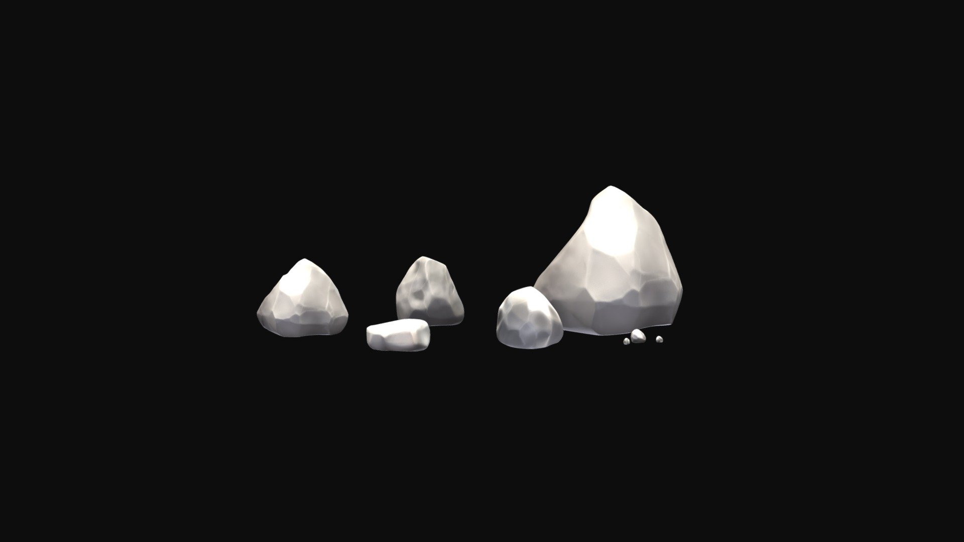 Stylized Rocks - 3D model by Dejann9120 [f21a471] - Sketchfab