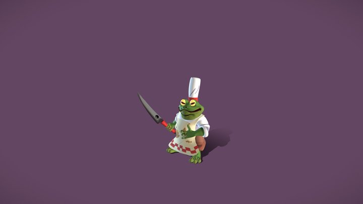 Giuessppe the Cook! 3D Model