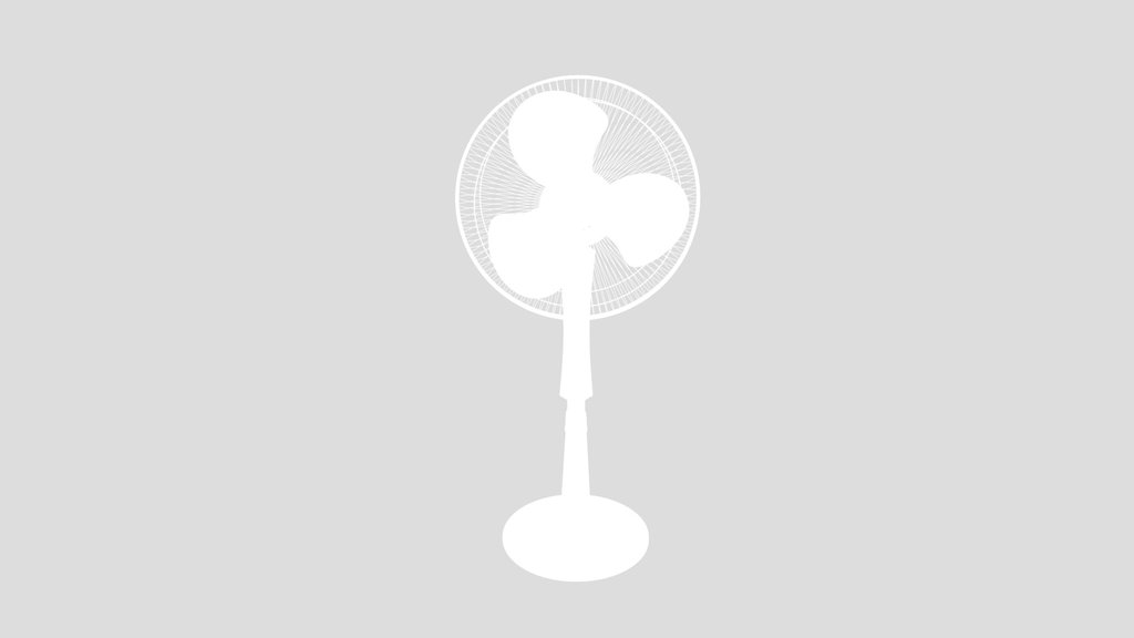 Standing Electric Fan Animation