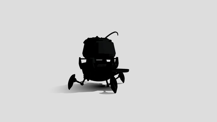 Food Robot 3D Model