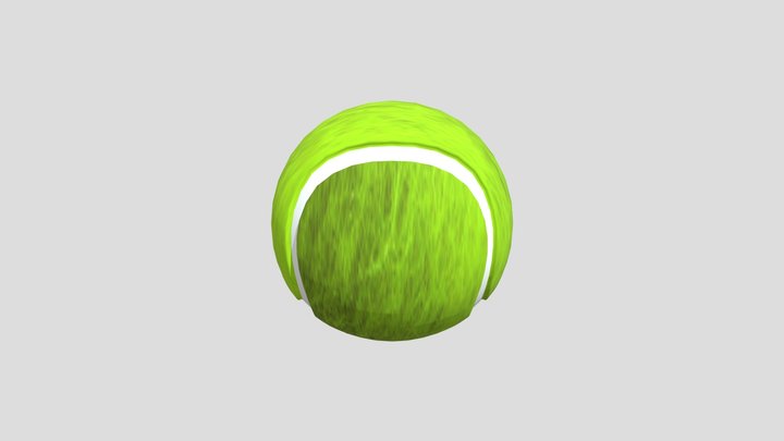 Tenis Ball 3D Model