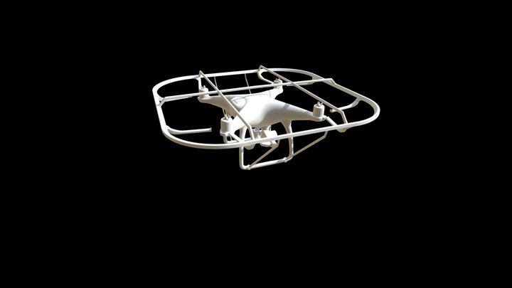 DJI 4 Carénage (étude en cours) 3D Model