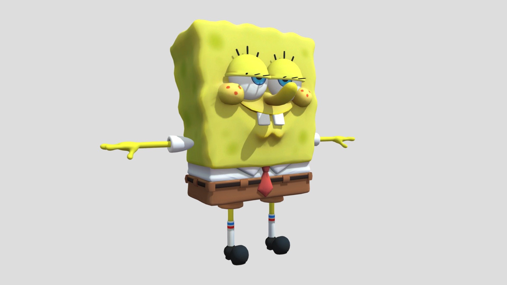 NASB2 SpongeBob Win - Download Free 3D model by SMF Features Developed ...