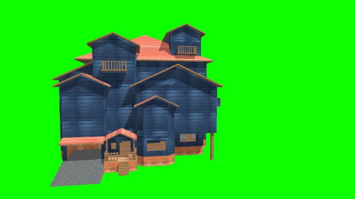 Hello-neighbor-house-pre-alpha 3D Model