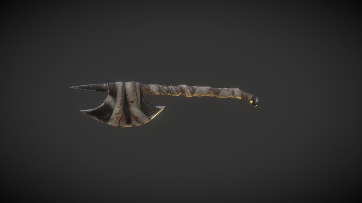 Hunter Axe 3D Model