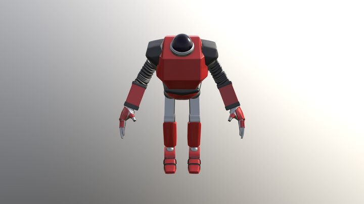 Vfx Robot 3D Model