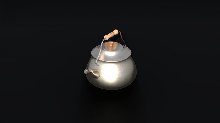 Old Kettle 3D Model