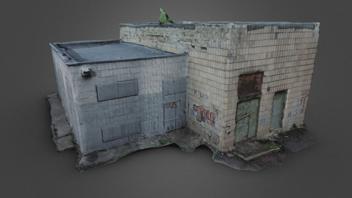Old Building [3D Scan] 3D Model