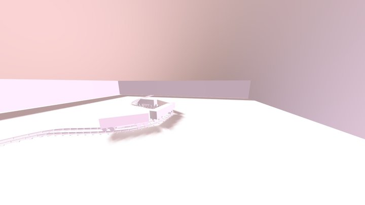 The Primitave Railroad 3D Model