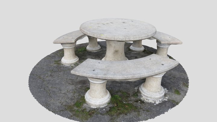 MESA TESTE 3D Model
