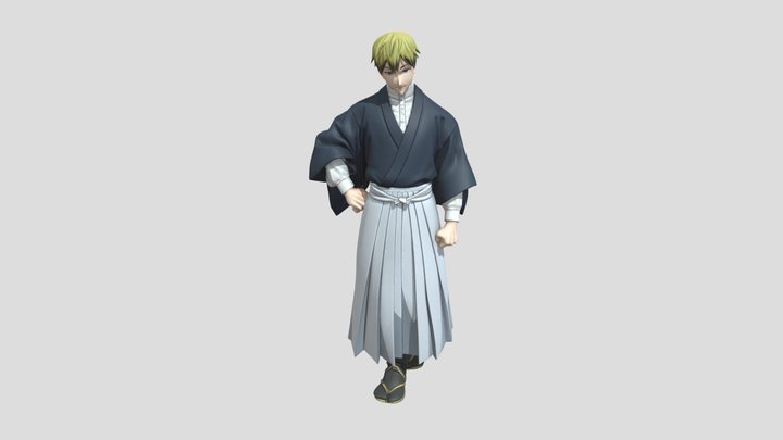 Naoya Zenin – 3D Model 3D Model