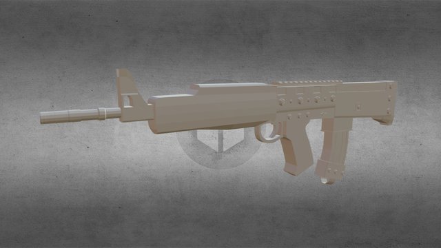 L85A1 3D Model