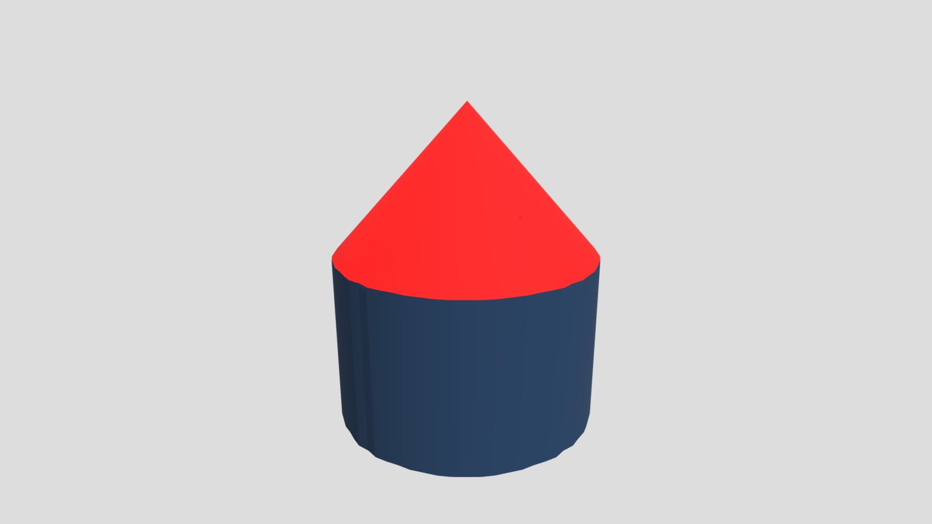 Roof shape: Conical