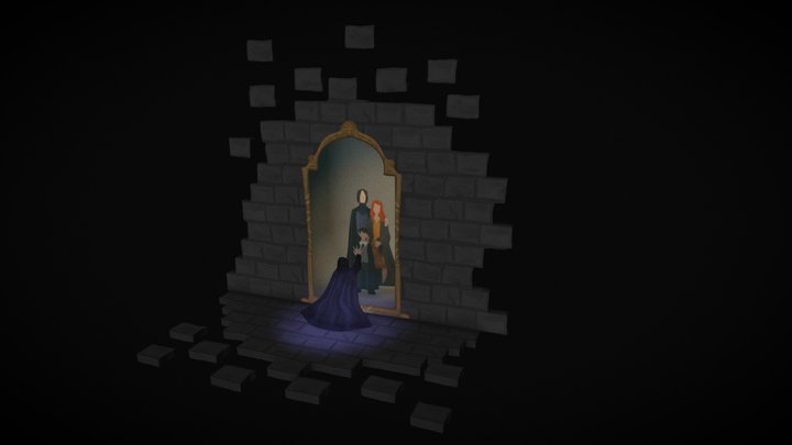 Mirror Of Erised - Harry Potter 3D model 3D printable