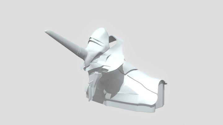 Eva-01 Head 3D Model