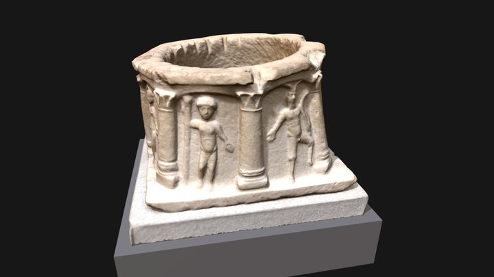 Pozo romano 3D Model