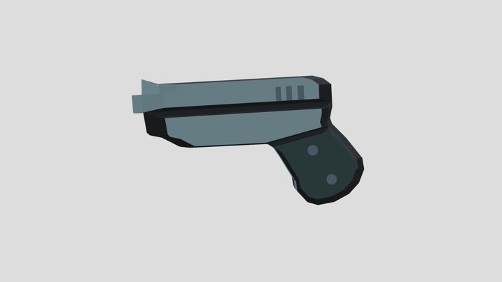 Among us Gun 3D Model