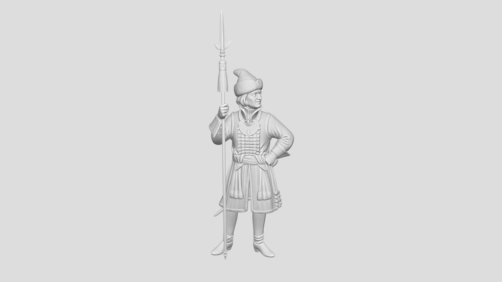 Leib-Guard Preobrazhensky Regiment Officer, 1700