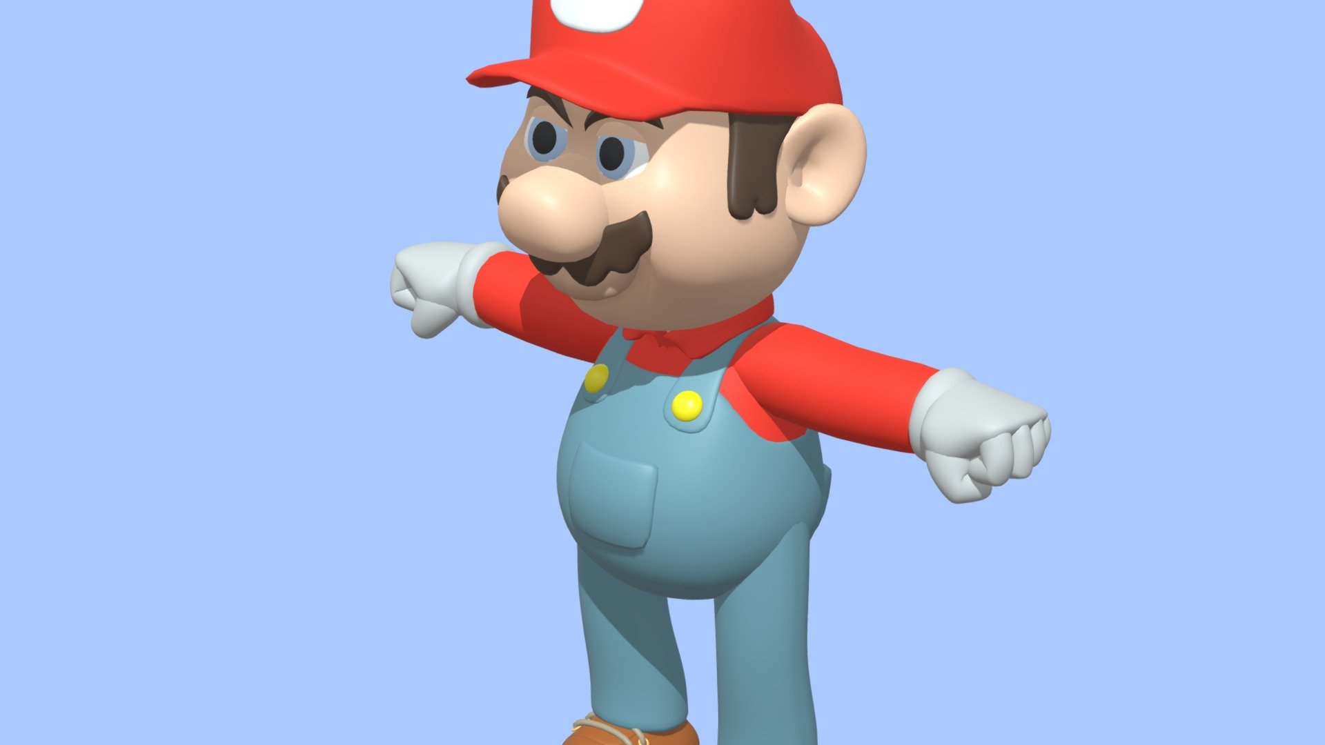 Super Mario Character made in Blender - 3D model by Taste of Blender ...