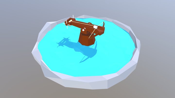 Piranha Ballista Launcher 3D Model
